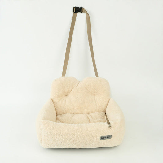 Foldable Pet Car Seat Hammock for Dogs and Cats - Safe Travel Carrier