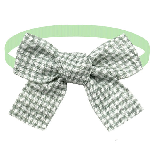 50/100PCS Plaid Bows Dog Bowties Cotton Cute Pet Dog Bow Ties Neckties For Dogs Grooming Pet Accessories For Small Dogs Cats