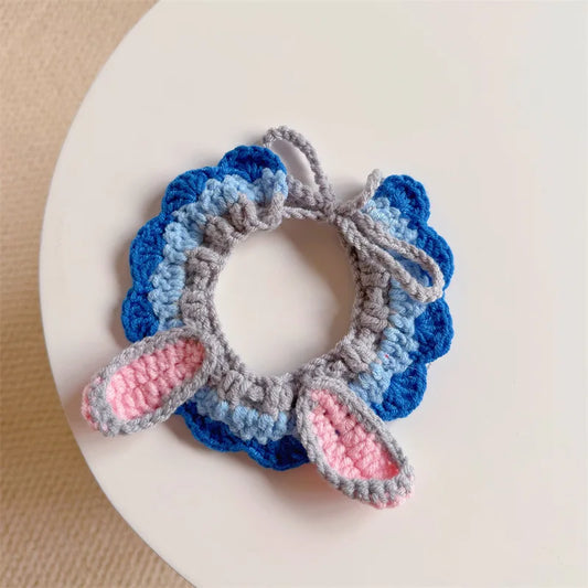 Hand-woven dog cat collar hat, clothing for Loona robot dogs, Zootopia, Judinique, pets