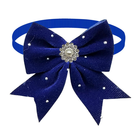 50/100PCS New Adjustable Dog Bow Ties Dog Collars Pet Supplies For Dogs and Cats Puppy Bowties Pet Dog Grooming Accessories