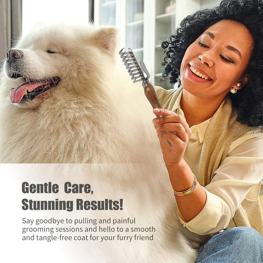 Curved Pet Knot Comb Dog Comb Dog Comb Cat Beauty Hair Removal Cat Comb Pet Supplies Pet Items Pet Hair Remover