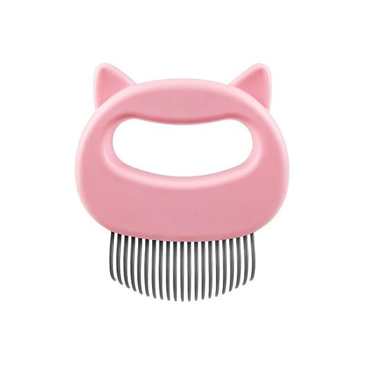 Pet short haired shell comb, short pet brush with floating hair removed, suitable for small dogs and cats