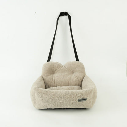 Foldable Pet Car Seat Hammock for Dogs and Cats - Safe Travel Carrier