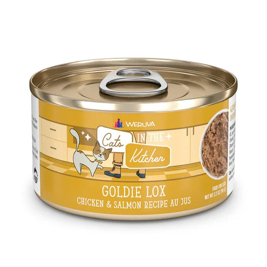 Cats in the Kitchen  Goldie Lox Chicken and Salmon Recipe Au Jus