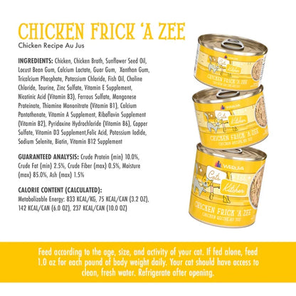 Cats in the Kitchen Chicken Frick 'A Zee – Premium Cat Food with Chicken Recipe Au Jus
