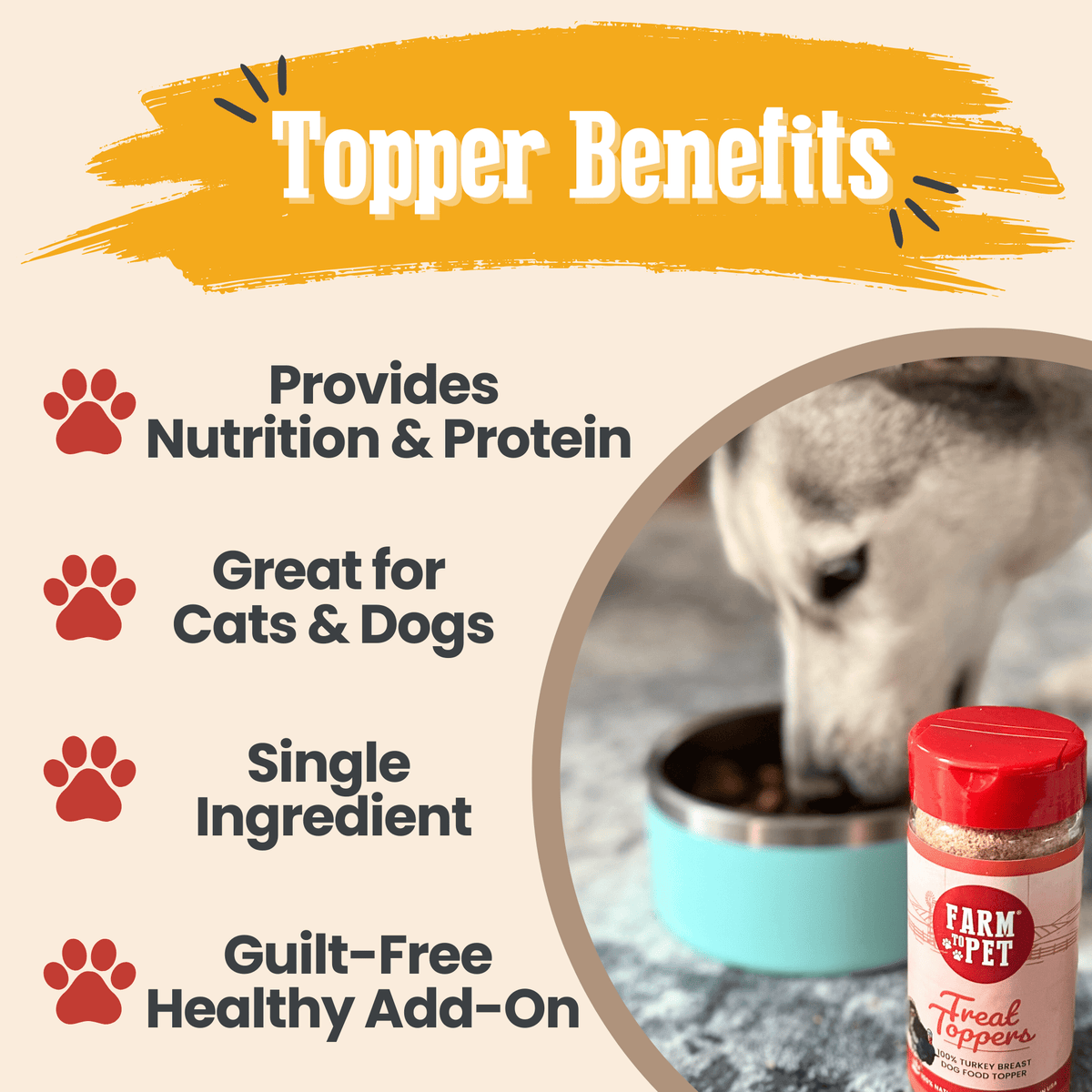 Chicken & Turkey Dog Food Topper Bundle
