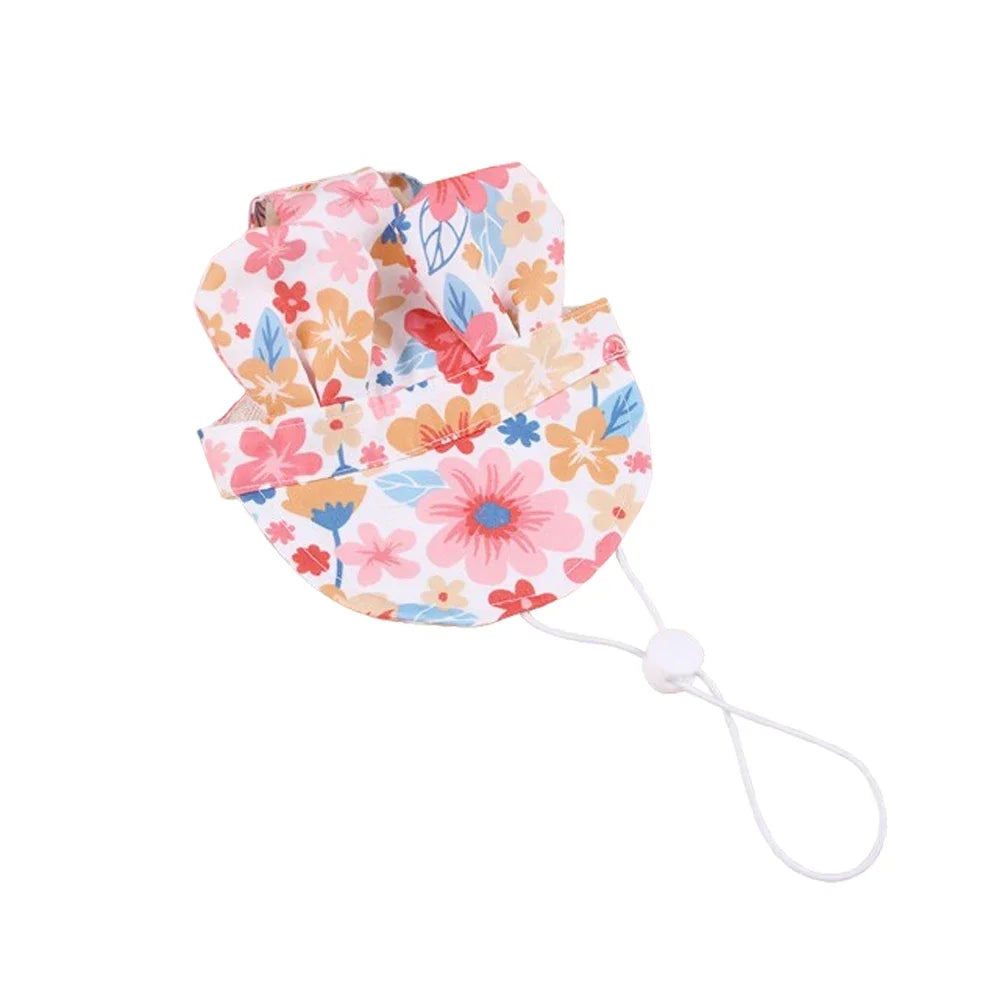 Rainbow Spring Pet Dog Cat Cap Breathable Sunhat Cloth Mesh Canvas Hat For Small Medium Dogs Cats Caps Pet Products