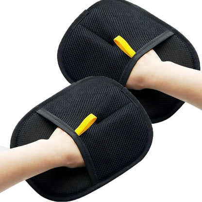 New pet dog cat hair removal tools reusable gloves, pet double-sided beauty gloves, carpet removal pet fur hair pet supplies