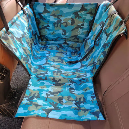 CAWAYI KENNEL Dog Car Seat Cover | Pet Carrier Travel Mat for Back Seat Hammock