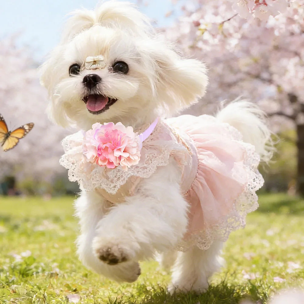 2026 New 30PCS Dog Puppy Bowties Spring Flower Style Wedding Bow Tie For Small Dogs Cats Fashion Cute Grooming For Dogs Gift