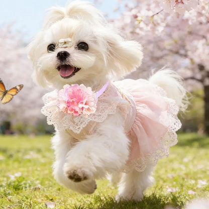 2026 New 30PCS Dog Puppy Bowties Spring Flower Style Wedding Bow Tie For Small Dogs Cats Fashion Cute Grooming For Dogs Gift