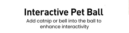 2 in 1 Smart Cat Toys Automatic Feather Fun Ball Toy Set For Cat Dog 5 Modes Interactive Pet Toy Accessories