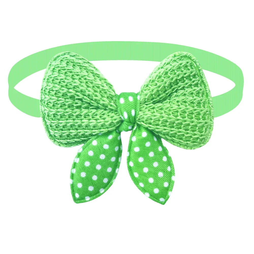50/100pcs Colorful Pet Dog Cat Bow Tie Pet Products Dog Accessories Pet Dog Bowtie Cute Bow Tie Dog Pet Cat Holiday Supplies