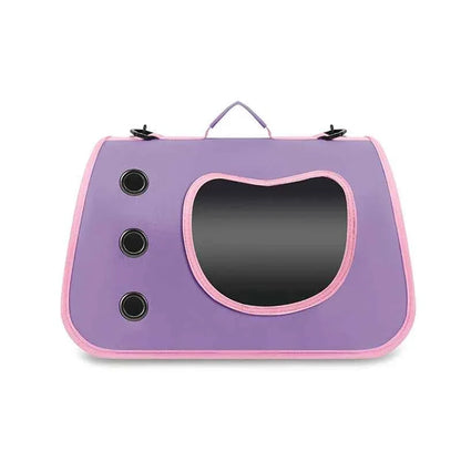 Portable Foldable Pet Carrier Bag for Cats & Small Dogs