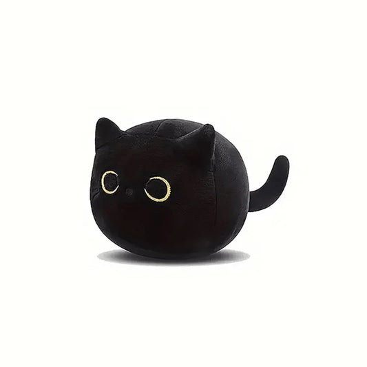 1 mini cartoon cute cat shaped pet plush toy for dogs and cats to interact and play with, not recommended for pets to bite