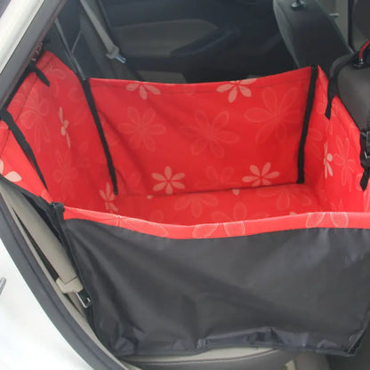 CAWAYI KENNEL Dog Car Seat Cover | Pet Carrier Travel Mat for Back Seat Hammock