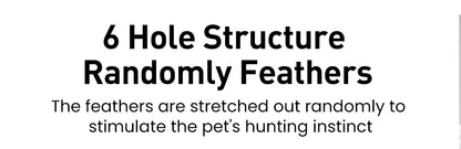 2 in 1 Smart Cat Toys Automatic Feather Fun Ball Toy Set For Cat Dog 5 Modes Interactive Pet Toy Accessories
