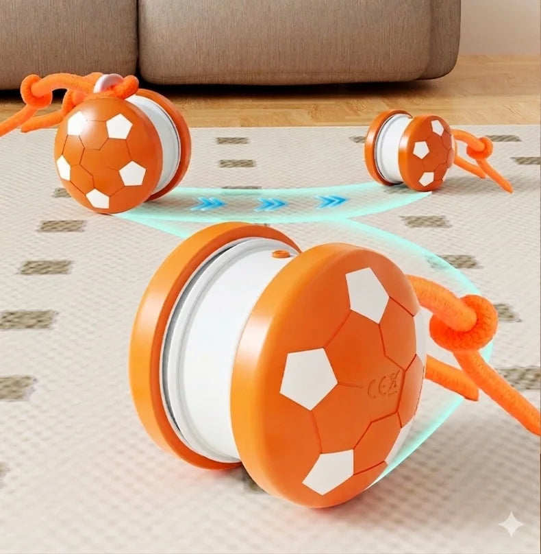 Smart Electric Rolling Soccer Pet Toy Automatic Obstacle Avoidance Interactive Anti-Boredom Toy For Cats And Dogs