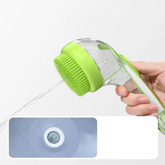 For Pet Bath Brush For Small Dogs & Cats Specializeds Dog Washing Control Dosage Tool Massage Soft Silicone Brush Pet Bathing