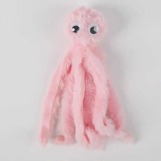 Cute Octopus Plush Cat Toy Bite Resistant Interactive Play Pet Supplies for Cats And Dogs Boredom Relief
