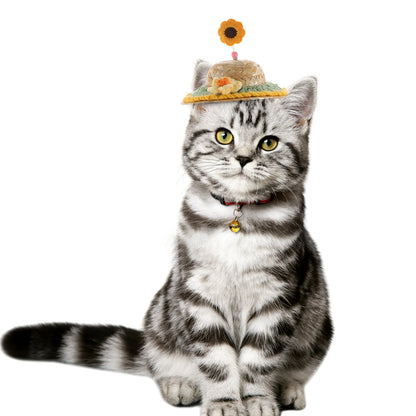 Creative Comfortable Pet Hat Made of High-Class Materials for Dogs Cats Puppy Party Birthday Cosplay Photo Session Outdoor