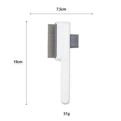 Pet Hair Shedding Comb Easy Care Efficient Portable Grooming Beauty Tool One - Click Depilation Pet Comb Flea Comb
