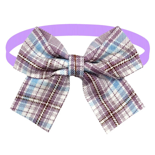 50/100pcs Plaid Dog ties For Mini Small Dog Bowties Adjustable Dogs Pets Cat Bow Tie For Small Dogs Fashion Dog Supplies