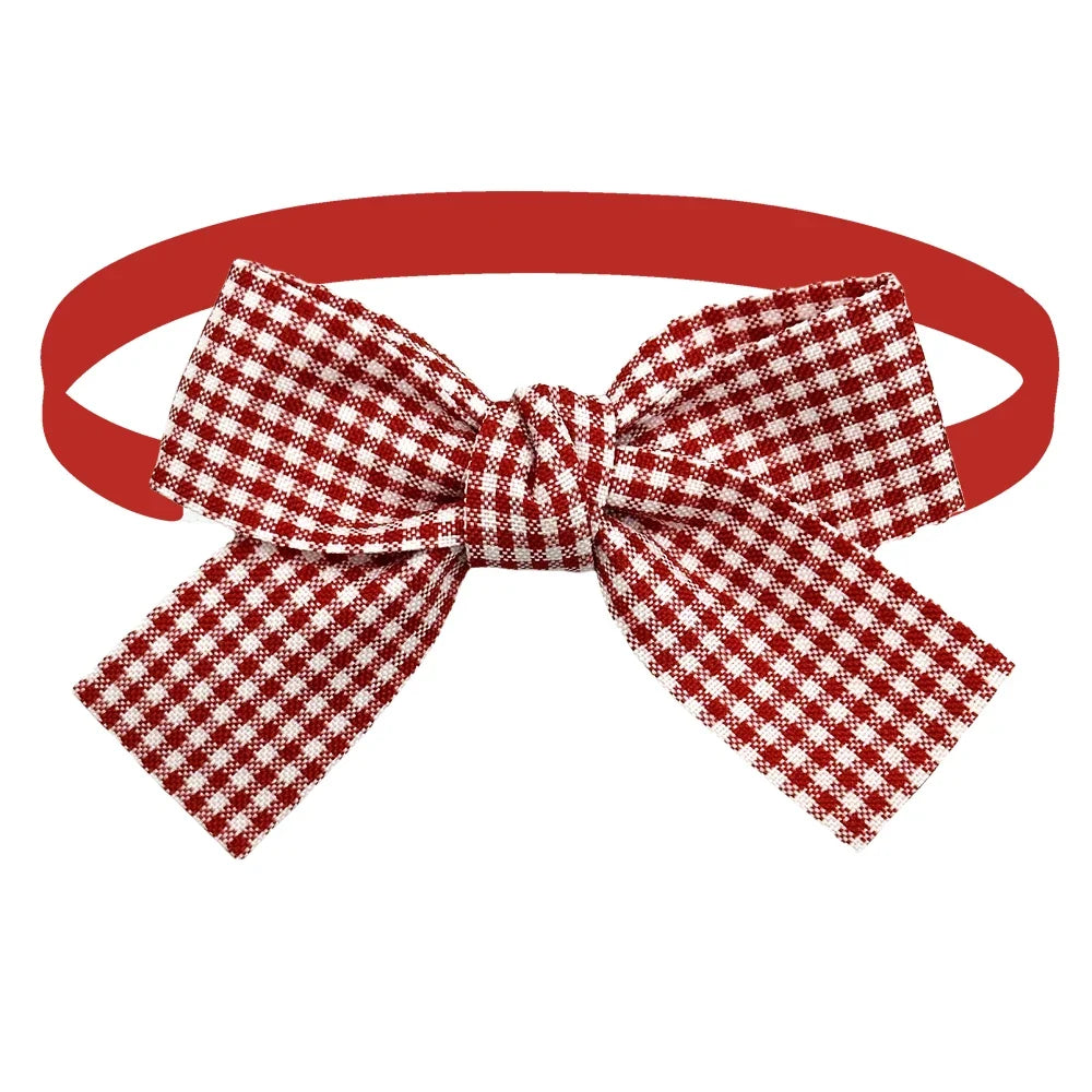 50/100pcs New Dog Bowties Pet Supplies Red Bowknot For Small Dog Cat Fashion Cute Pet Bow Tie Dog Supplies Dog Grooming Bows