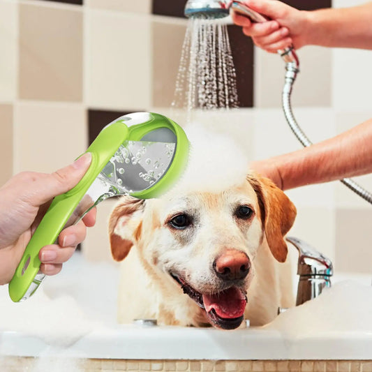 For Pet Bath Brush For Small Dogs & Cats Specializeds Dog Washing Control Dosage Tool Massage Soft Silicone Brush Pet Bathing