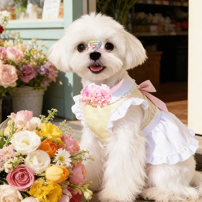 2026 New 30PCS Dog Puppy Bowties Spring Flower Style Wedding Bow Tie For Small Dogs Cats Fashion Cute Grooming For Dogs Gift