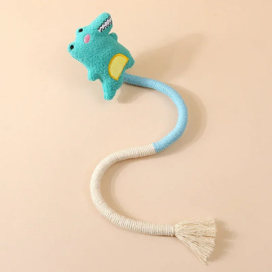 Plush Crocodile Cloud Carrot Cat Toys Interactive Dog Teeth Grinding and Cleaning Toy Pet Products