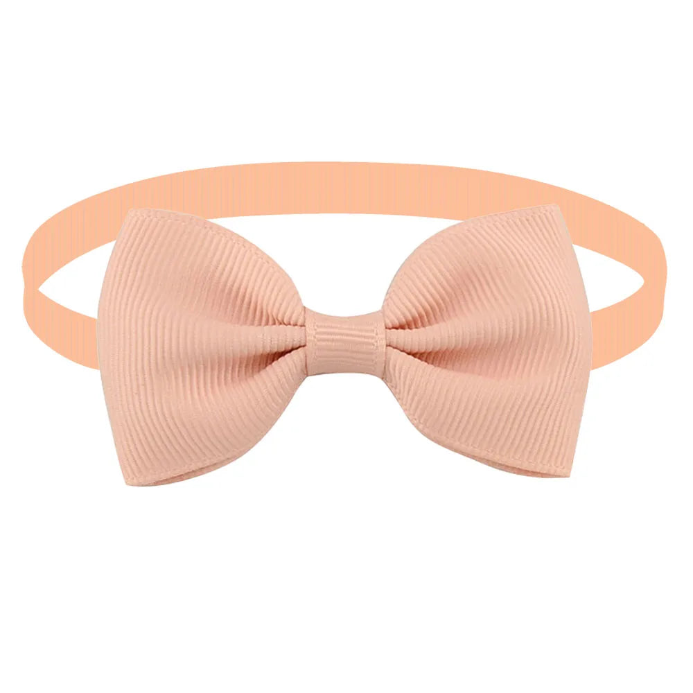 Wholesale 50/100 pcs/lot Mix Colors Dog Bow Tie Adjustable Pet Dog Cat Neck Ties Puppy Kitten Bowties Pets Grooming Accessories