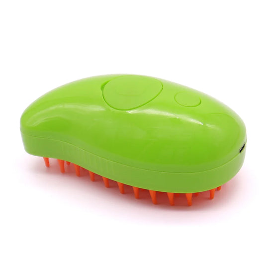 Steam Brush for Cats Shedding 3 in 1 Steamy Water Pet Hair Removal Comb with Steamer Spritz Comb for Dog Steaming Cleaning Spa