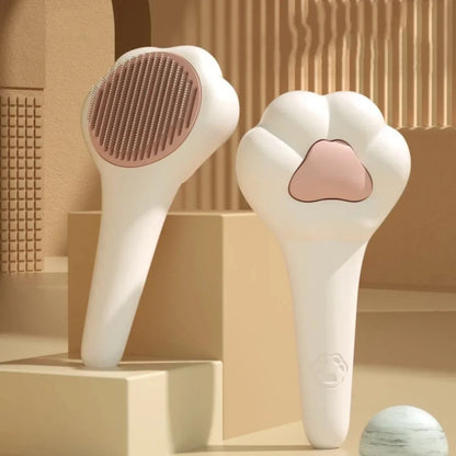 Cute Cat Paw Grooming Brush Pet Massage Comb Hair Removal Tool for Cats Dogs Interactive Puppy Kitten Cleaning Accessories