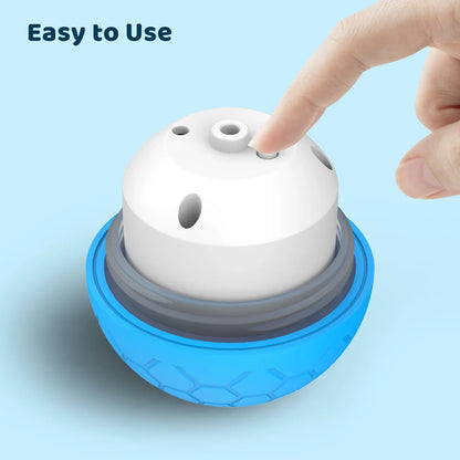 Smart Dog Toy Ball Electronic Interactive Pet Toy Ball USB Automatic Bouncing Rolling Toy Ball With RGB Lights Puppy Cat Product