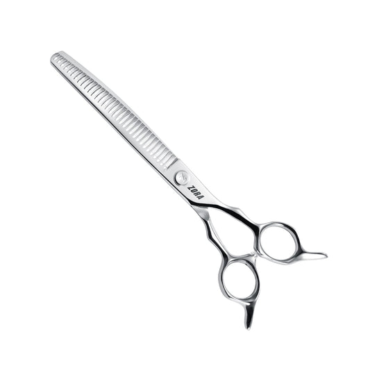 Zora Pet Grooming Curved Blender Shear - Model A-7533C