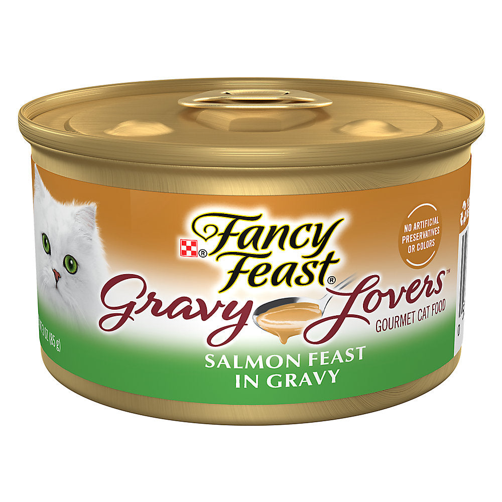 Fancy Feast Gravy Lovers Salmon Wet Cat Food (3oz)