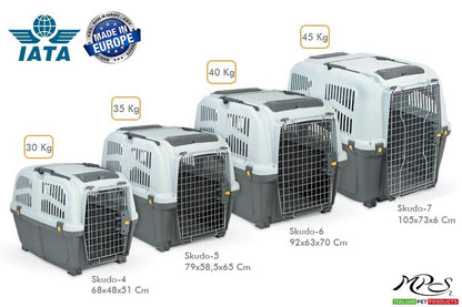 Skudo Lata 4 IATA Approved Pet Carrier for Cats and Dogs 68 cm
