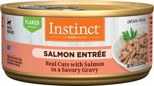 Instinct Flaked Salmon Wet Cat Food (5.5oz) – Premium Cat Food