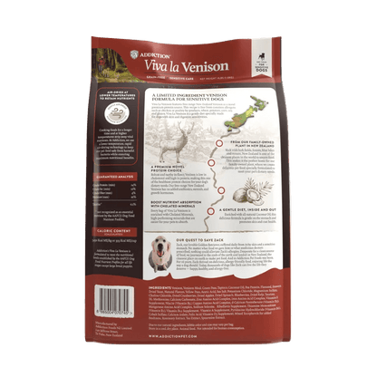 Viva La Venison Dry Dog Food